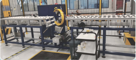 ZCN090C-X（1550、2500）跑道式線(xiàn)圈數(shù)控包帶機(jī)（輸送帶結(jié)構(gòu)